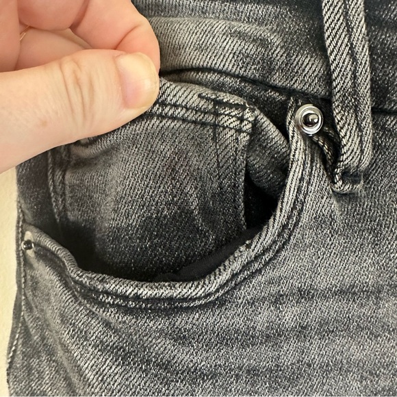 Good American High Rise Dark Wash Jeans Size 8 - Picture 3 of 8